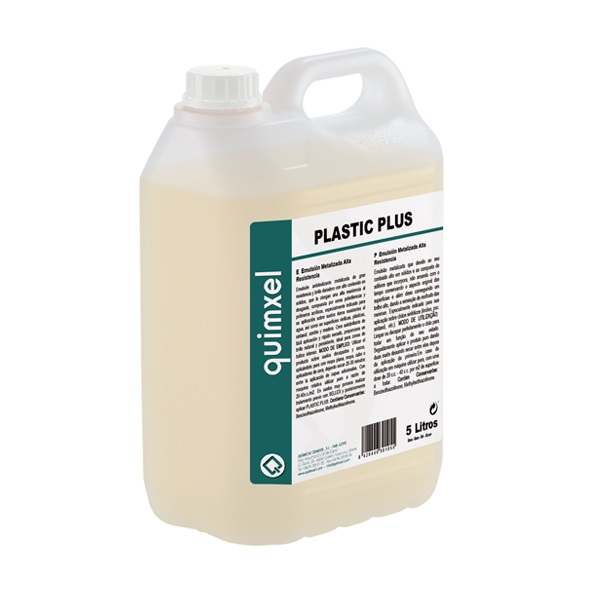 PLASTIC  PLUS garrafa de 5 litros. Emulsion metalizada alta resistencia                                                                                                                                                                                   